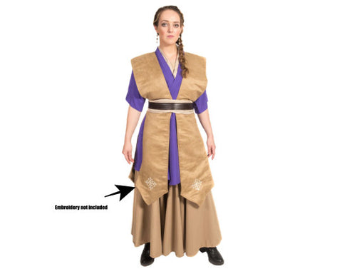 BECOME your own JEDI Custom Star Wars Costume Adult Jedi Star Wars Cosplay Costume Set Star Wars Costume Star Wars Tunic Skirt Robe