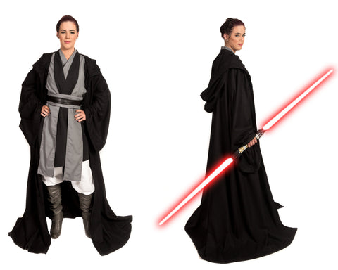 BECOME your own JEDI Custom Jedi Knight Costume Sith Lord Star Wars Cosplay Jedi Costumes Star Wars Costume Star Wars Tunic Robe