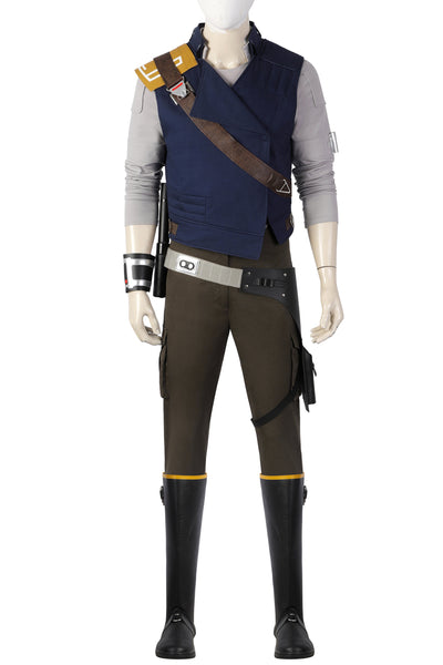 Boots Men Outfit Star Wars Jedi Survivor Cosplay Costume