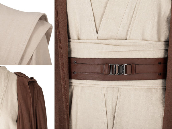 Costume Cosplay Suit Jedi Master Halloween Party Suit Star Wars Obi Wan Kenobi