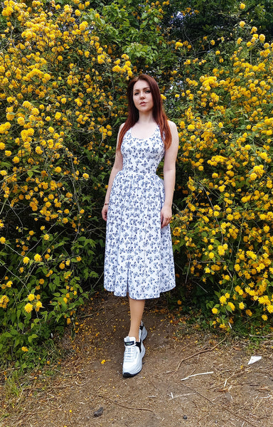 Luxurious dress windage style dress Summer dress dress with butterfly