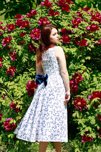 Luxurious dress windage style dress Summer dress dress with butterfly