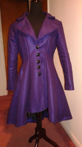 Women's Swirl Wilhemina Wonka Steampunk Handmade coat