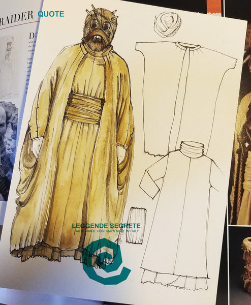 Tatooine Sand People costume Set replica star wars episode fourth Tusken costume sw cosplay MADE TO ORDER Tusken Raiders