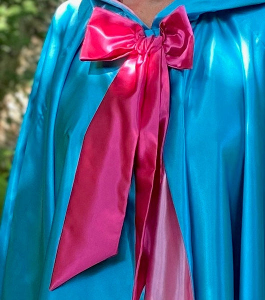 Costume 40 Cape and Skirt Teal Fairy Godmother