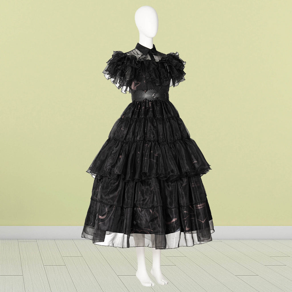 addams family black dress The Addams Family