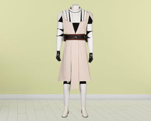 The Clone Wars Obi-Wan Kenobi Costume Cosplay Suit Clone Armor Halloween Outfit Star Wars