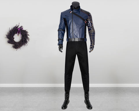 Costume Cosplay Suit Bucky Barnes Outfit Ver 1 The Falcon and the Winter Soldier