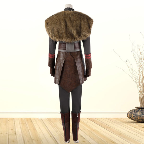 Costume Cosplay Suit Women Outfit The Mandalorian 3 Armorer