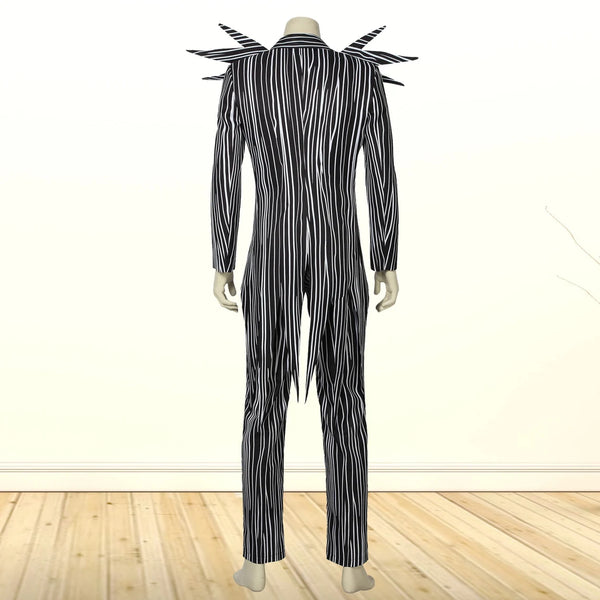 Costume Cosplay Suit Halloween Outfit The Nightmare Before Christmas Jack Skellington