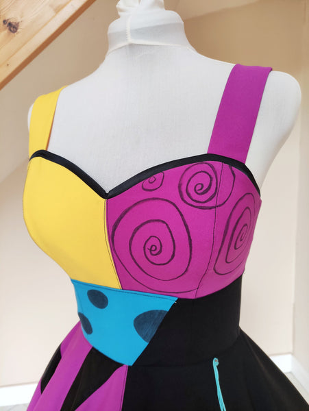 The Pumpkin Queen dress Sally Ragdoll dress Cosplay Costume