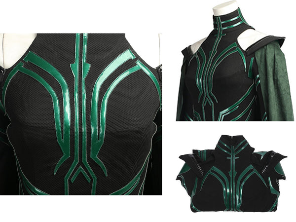 Cosplay Costume Halloween Outfit Thor 3 Ragnarok Hela Cosplay Jumpsuit Hela Goddess of Death