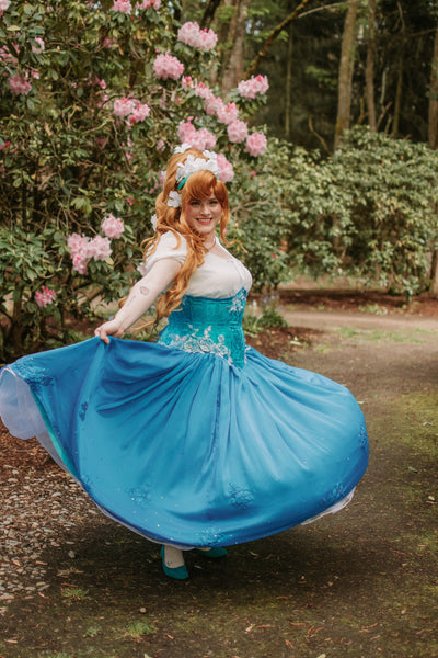 Thumbelina Costume Cosplay Corset Adult Women SAMPLE SALE