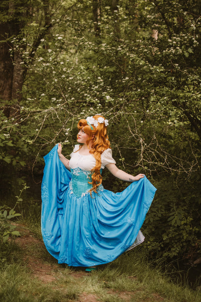 Thumbelina Costume Cosplay Corset Adult Women SAMPLE SALE