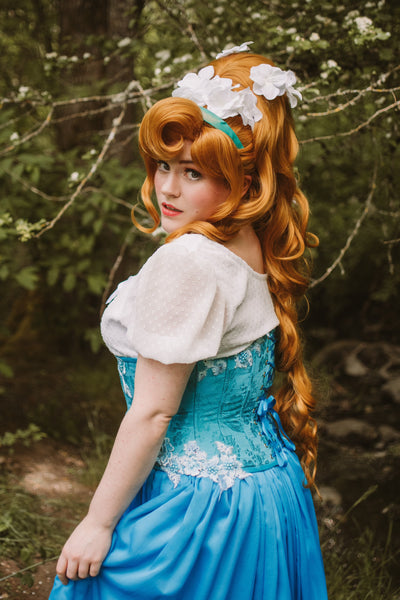 Thumbelina Costume Cosplay Corset Adult Women SAMPLE SALE