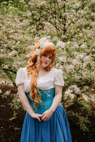 Thumbelina Costume Cosplay Corset Adult Women SAMPLE SALE
