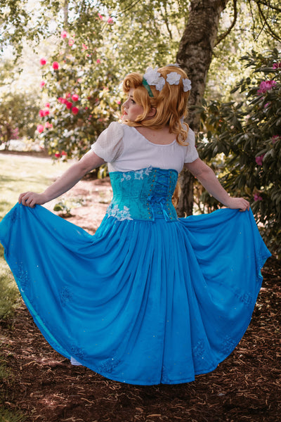 Thumbelina Costume Cosplay Corset Adult Women SAMPLE SALE