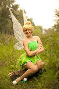 Tinkerbell Costume Tinker Bell Dress Cosplay Costume with Wings