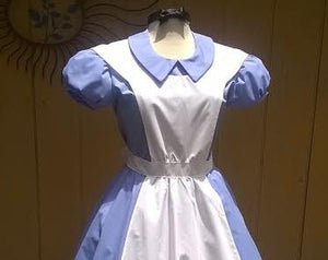 Traditional Alice in Wonderland Cosplay Costume