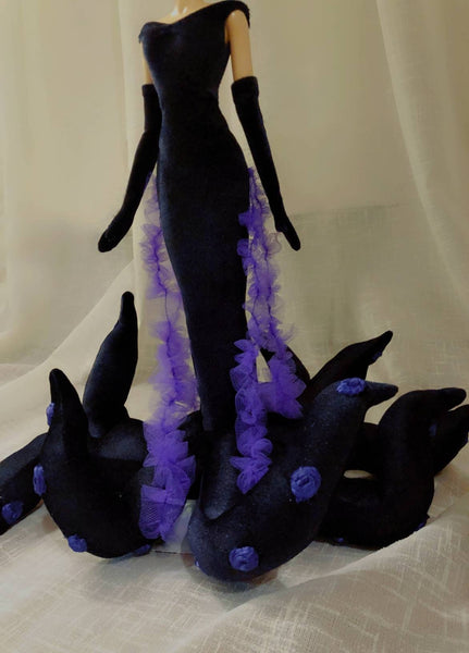 Dress for Vanessa Ursula from Little Mermaid Under the abyss