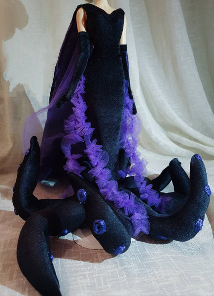 Dress for Vanessa Ursula from Little Mermaid Under the abyss