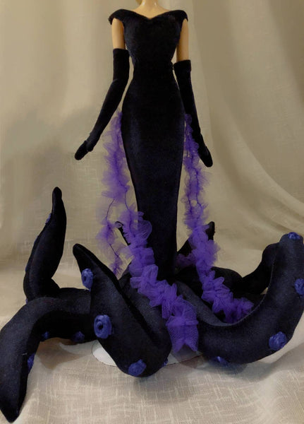 Dress for Vanessa Ursula from Little Mermaid Under the abyss