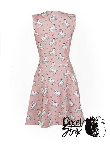 Decora harajuku unicorns cute kawaii unicorn pink dress pastel goth gothic