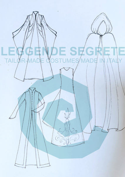Unisex elf costume Elven dress MADE TO ORDER Elven costume