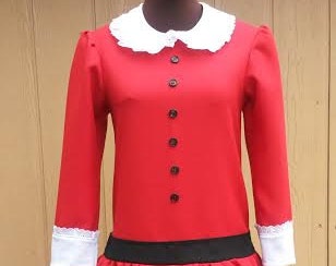 From Willie Wonka movie VERUCA SALT Cosplay Costume