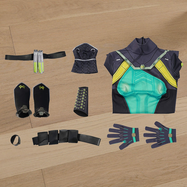 Costume Cosplay Suit Women Outfit Valorant Jumpsuit Viper