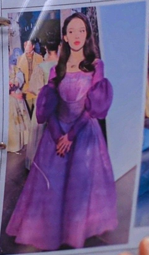 vanessa the little mermaid dress Disney Princess The Little Mermaid Vanessa Fashion Doll in Signature Purple Dress, Toys Inspired by The Movie, HMX21