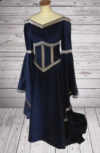 Velvet dress from castellana