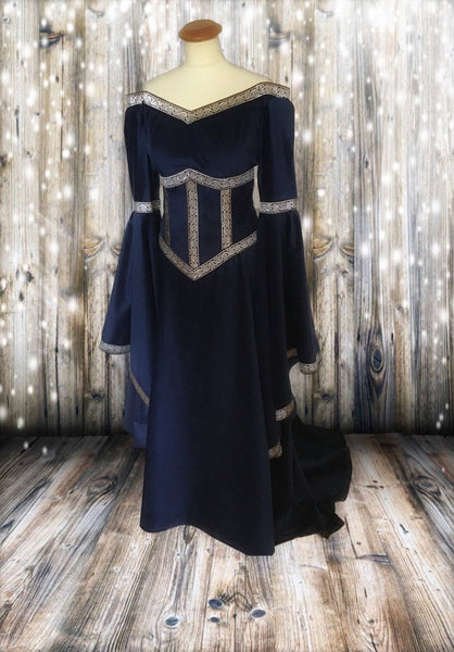 Velvet dress from castellana