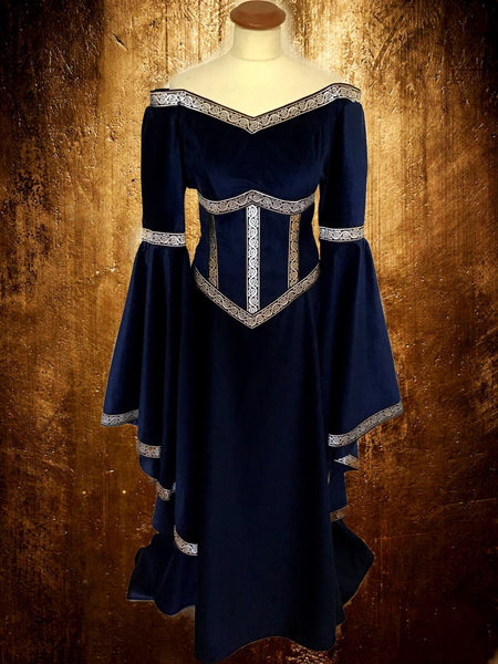 Velvet dress from castellana