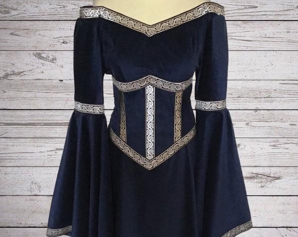 Velvet dress from castellana