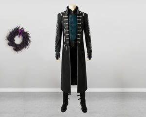 Coat Men Outfit Vergil Cosplay Costume