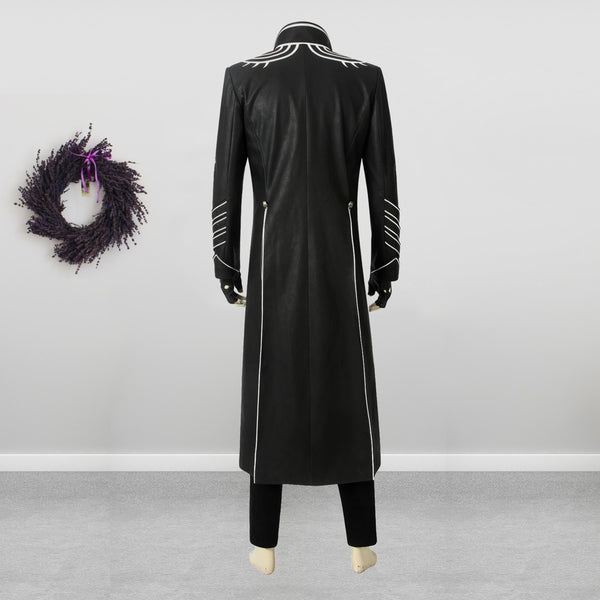 Coat Men Outfit Vergil Cosplay Costume