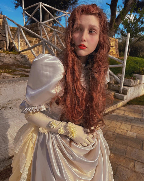 Inspired by Christine Daaé dress from Phantom of The Opera Victorian wedding dress high quality lace dress romantic wedding dress