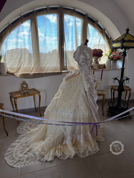 Inspired by Christine Daaé dress from Phantom of The Opera Victorian wedding dress high quality lace dress romantic wedding dress