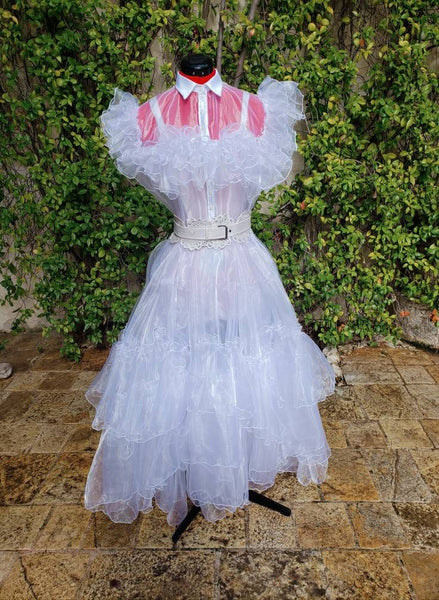 Wedding fairy dress Gothic Prom Dress Gothic wedding dress victorian wedding dress WEDNESDAY ADDAMS REPLICA Dress Wedding dress
