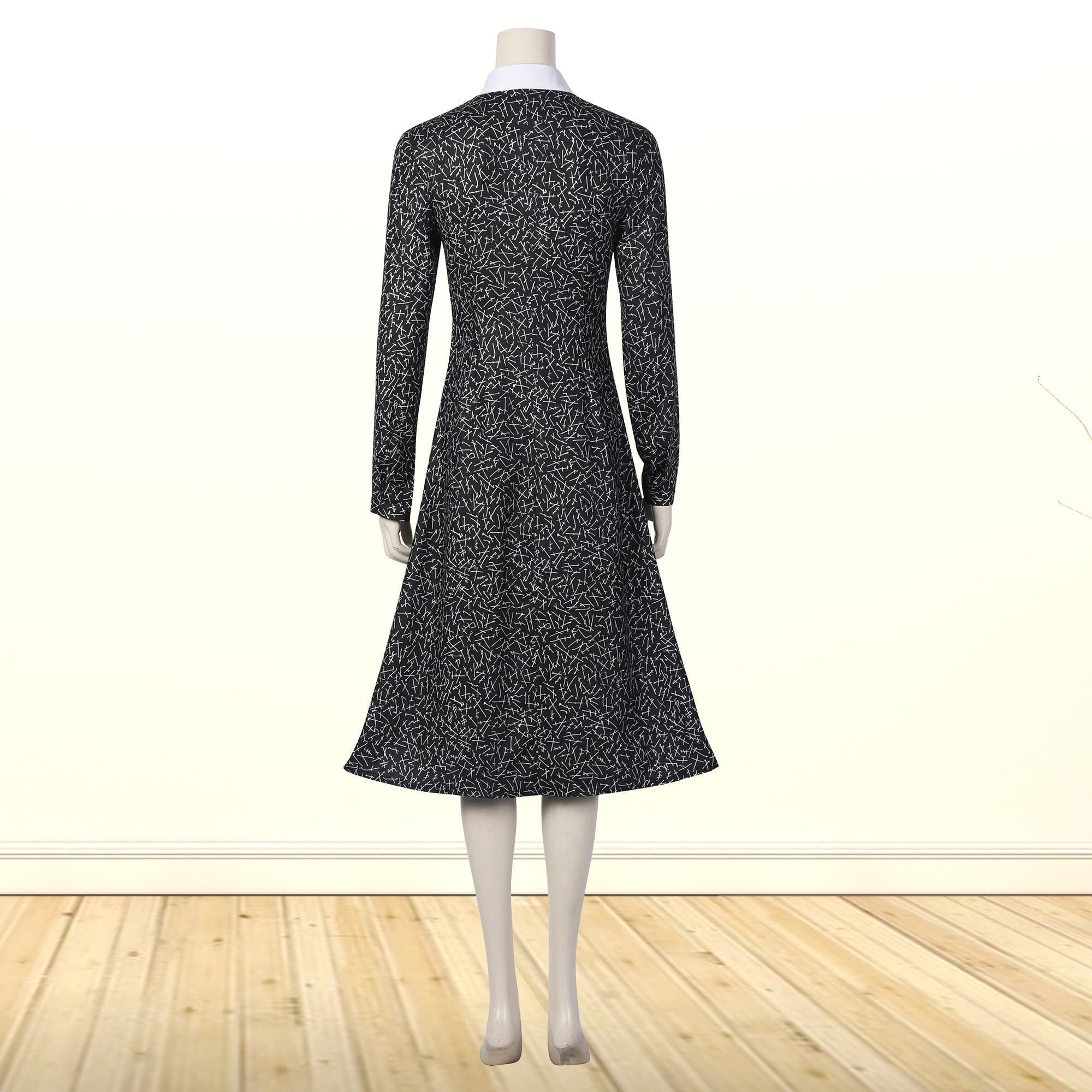 Costume Cosplay Suit The Addams Family 1991 Wednesday Addams Dress –  Cosplayrr