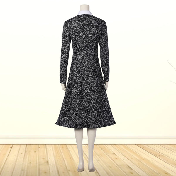 Costume Cosplay Suit The Addams Family 1991 Wednesday Addams Dress