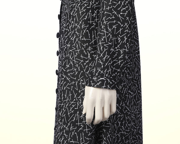 Costume Cosplay Suit The Addams Family 1991 Wednesday Addams Dress