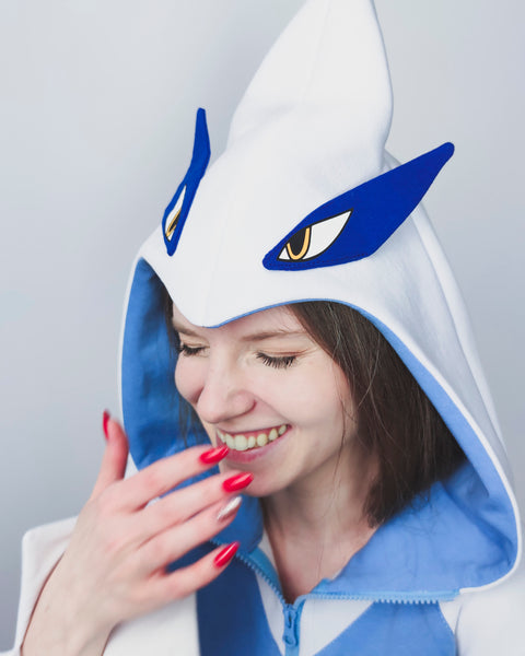 White Legendary Bird male or female cut Cosplay hoodie