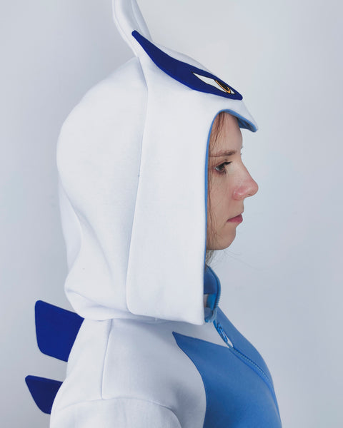 White Legendary Bird male or female cut Cosplay hoodie