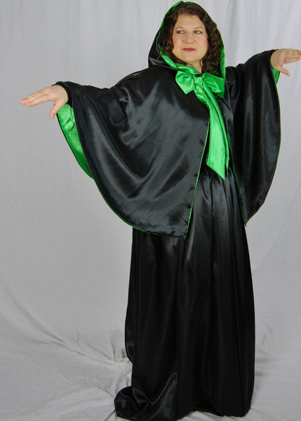 Cape and Skirt Halloween Wicked Witch Costume