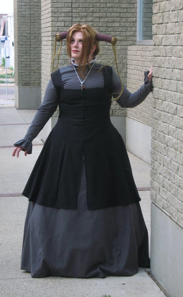 Dress and Apron custom made Witch Hunter Robin Cosplay Costume