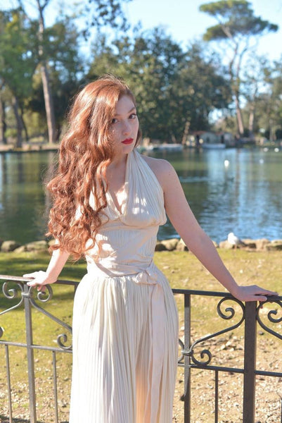 Women Ivory Dress Elegant Women Day And Night Dress Perfect Gift For Girlfriend MARILYN DRESS Women Ideal Dress Subway Dress
