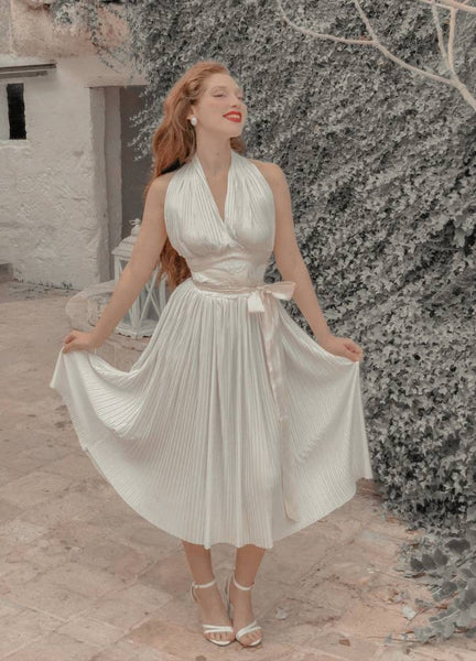 Women Ivory Dress Elegant Women Day And Night Dress Perfect Gift For Girlfriend MARILYN DRESS Women Ideal Dress Subway Dress