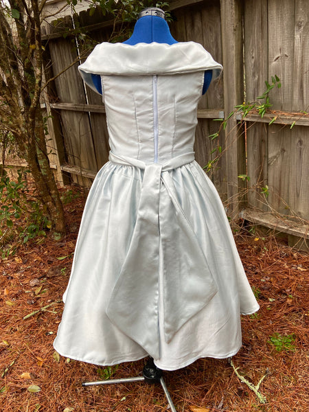 50s Style Dapper Day Dress Cosplay with Bow Women's Custom Adult